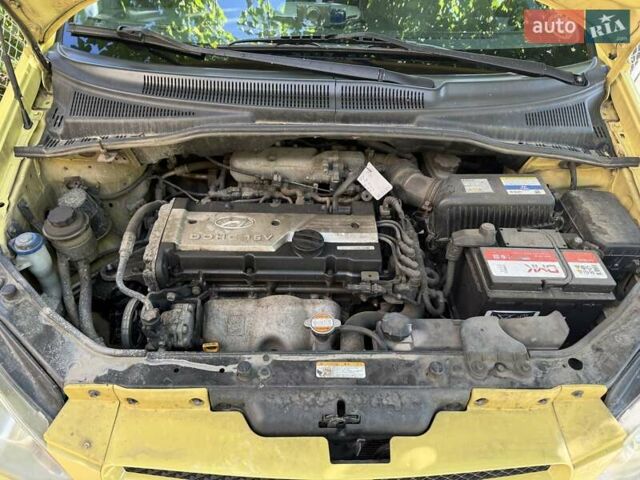 Желтый Хендай Гетц, объемом двигателя 1.4 л и пробегом 173 тыс. км за 4000 $, фото 5 на Automoto.ua