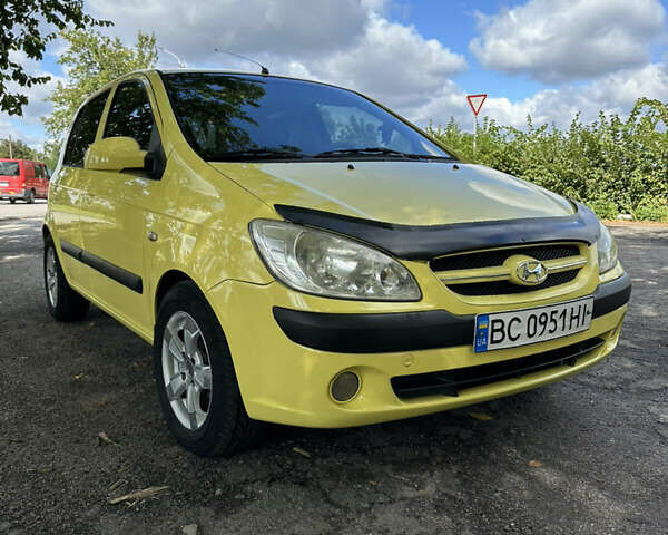 Жовтий Хендай Гетц, об'ємом двигуна 1.4 л та пробігом 207 тис. км за 4700 $, фото 8 на Automoto.ua