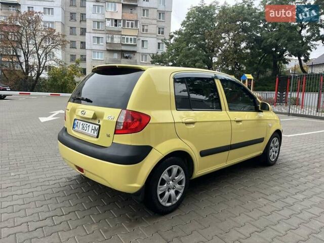 Хендай Гетц 2008 у Фастове на Automoto.ua Жовтий Хендай Гетц, об'ємом двигуна 1.6 л та пробігом 185 тис. км за 4999 $, фото 10 на Automoto.ua