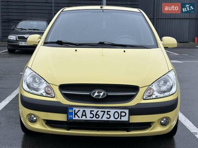 Жовтий Хендай Гетц, об'ємом двигуна 1.6 л та пробігом 93 тис. км за 6400 $, фото 12 на Automoto.ua