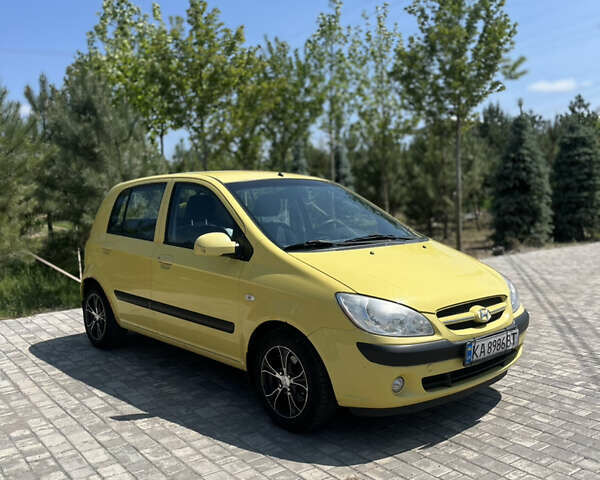 Жовтий Хендай Гетц, об'ємом двигуна 1.6 л та пробігом 214 тис. км за 3400 $, фото 2 на Automoto.ua
