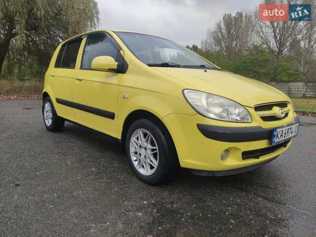 Жовтий Хендай Гетц, об'ємом двигуна 1.4 л та пробігом 256 тис. км за 6000 $, фото 9 на Automoto.ua