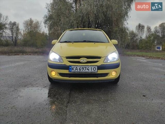 Жовтий Хендай Гетц, об'ємом двигуна 1.4 л та пробігом 256 тис. км за 6000 $, фото 30 на Automoto.ua