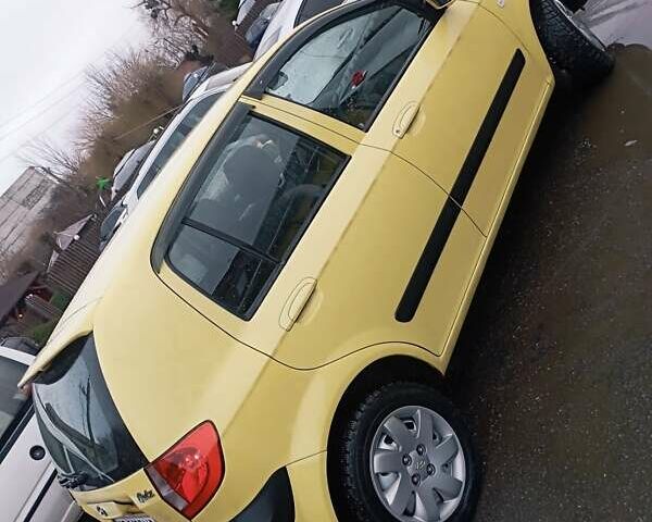 Желтый Хендай Гетц, объемом двигателя 1.4 л и пробегом 120 тыс. км за 5500 $, фото 15 на Automoto.ua