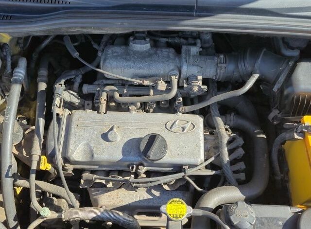 Желтый Хендай Гетц, объемом двигателя 1 л и пробегом 223 тыс. км за 3500 $, фото 7 на Automoto.ua