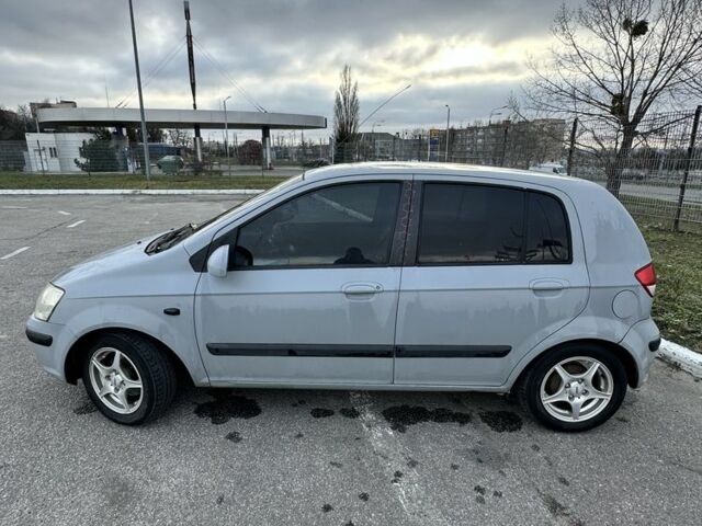 Серый Хендай Гетц, объемом двигателя 1.4 л и пробегом 305 тыс. км за 2200 $, фото 3 на Automoto.ua