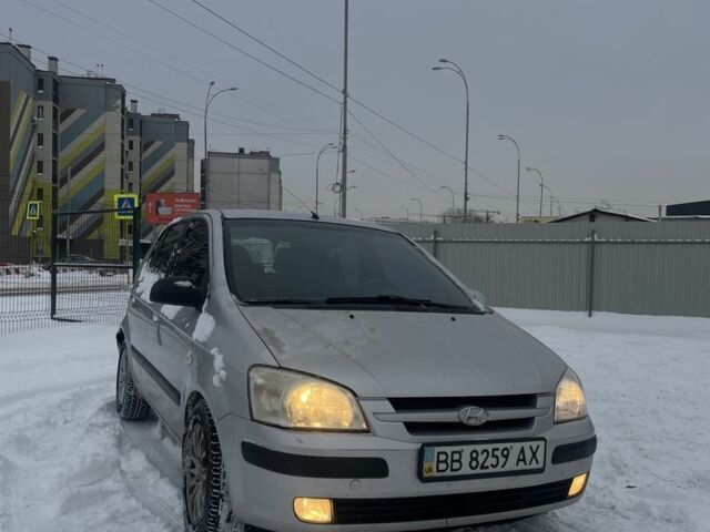 Сірий Хендай Гетц, об'ємом двигуна 1.4 л та пробігом 220 тис. км за 3450 $, фото 2 на Automoto.ua