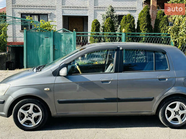 Серый Хендай Гетц, объемом двигателя 1.1 л и пробегом 171 тыс. км за 2800 $, фото 3 на Automoto.ua