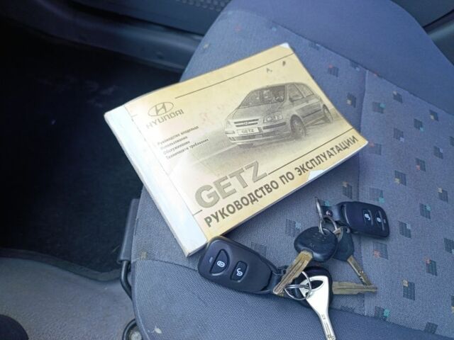 Серый Хендай Гетц, объемом двигателя 1.3 л и пробегом 226 тыс. км за 4500 $, фото 13 на Automoto.ua