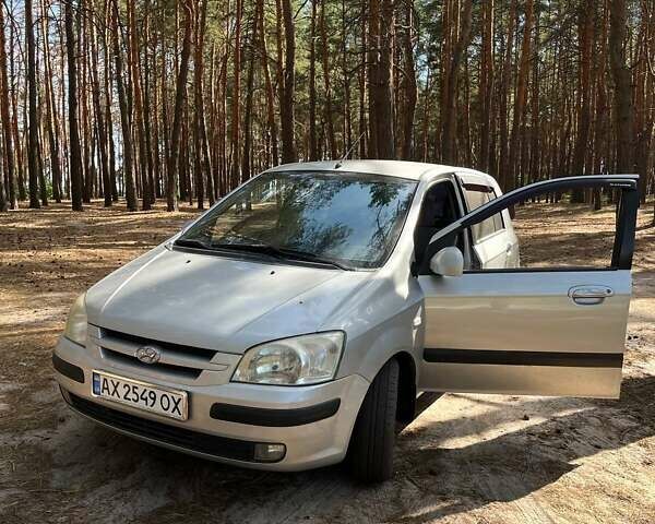 Серый Хендай Гетц, объемом двигателя 1.3 л и пробегом 200 тыс. км за 5200 $, фото 5 на Automoto.ua