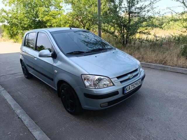 Серый Хендай Гетц, объемом двигателя 1.3 л и пробегом 226 тыс. км за 4500 $, фото 14 на Automoto.ua