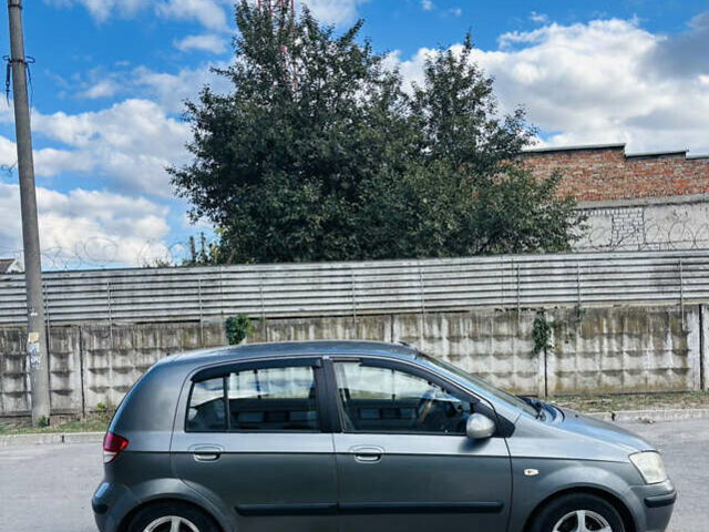 Серый Хендай Гетц, объемом двигателя 1.1 л и пробегом 171 тыс. км за 2800 $, фото 4 на Automoto.ua