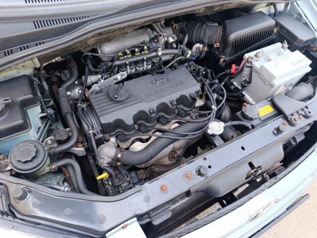 Серый Хендай Гетц, объемом двигателя 1.3 л и пробегом 226 тыс. км за 4500 $, фото 12 на Automoto.ua