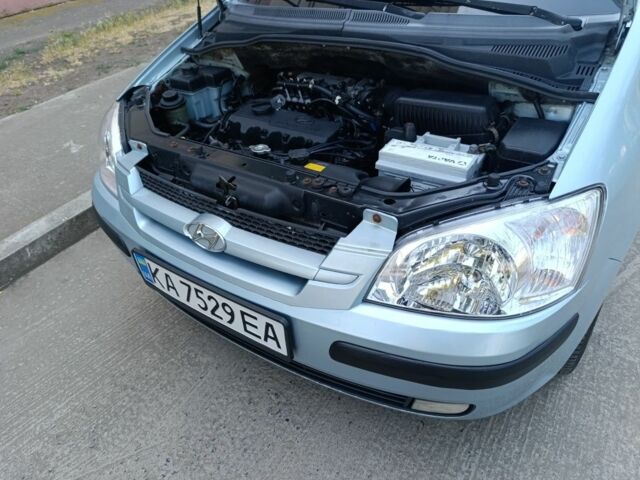 Серый Хендай Гетц, объемом двигателя 1.3 л и пробегом 226 тыс. км за 4500 $, фото 15 на Automoto.ua