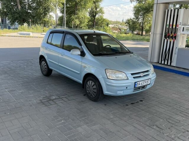 Серый Хендай Гетц, объемом двигателя 1.3 л и пробегом 270 тыс. км за 3100 $, фото 6 на Automoto.ua