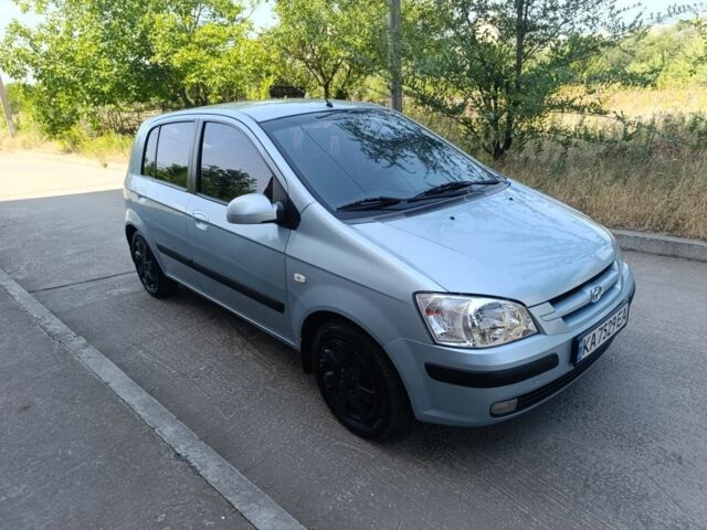 Серый Хендай Гетц, объемом двигателя 1.3 л и пробегом 226 тыс. км за 4500 $, фото 8 на Automoto.ua