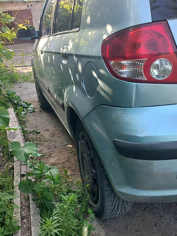 Серый Хендай Гетц, объемом двигателя 1.3 л и пробегом 156 тыс. км за 4600 $, фото 7 на Automoto.ua