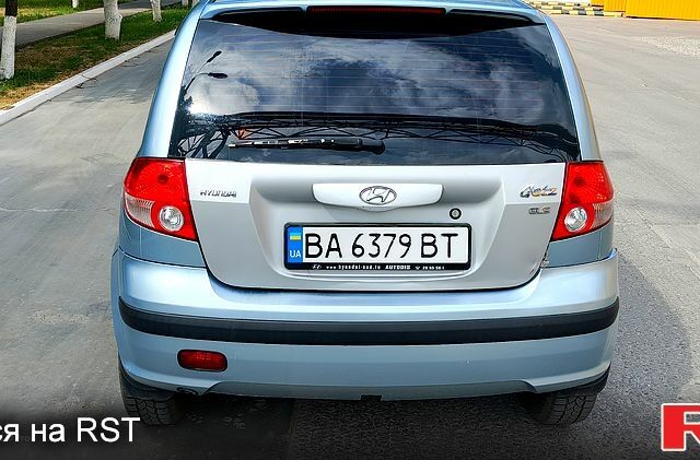 Серый Хендай Гетц, объемом двигателя 1.3 л и пробегом 390 тыс. км за 3200 $, фото 4 на Automoto.ua