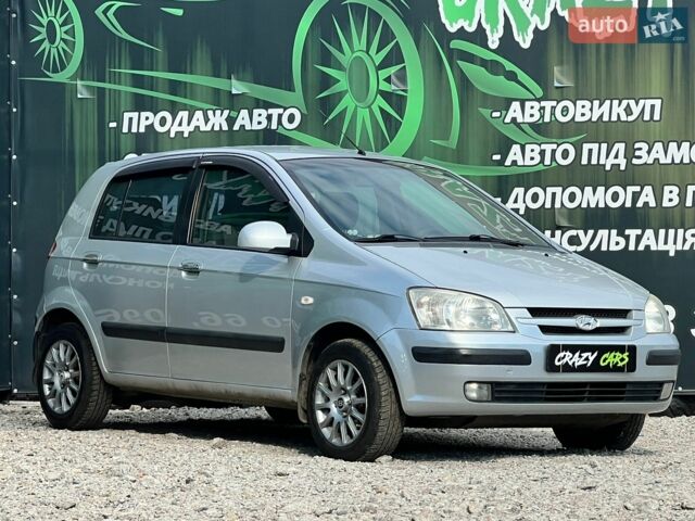 Сірий Хендай Гетц, об'ємом двигуна 1.3 л та пробігом 219 тис. км за 4700 $, фото 4 на Automoto.ua