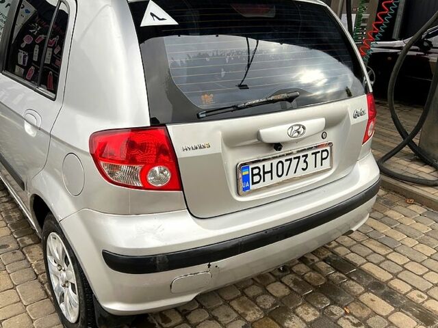 Сірий Хендай Гетц, об'ємом двигуна 1.3 л та пробігом 250 тис. км за 4800 $, фото 2 на Automoto.ua