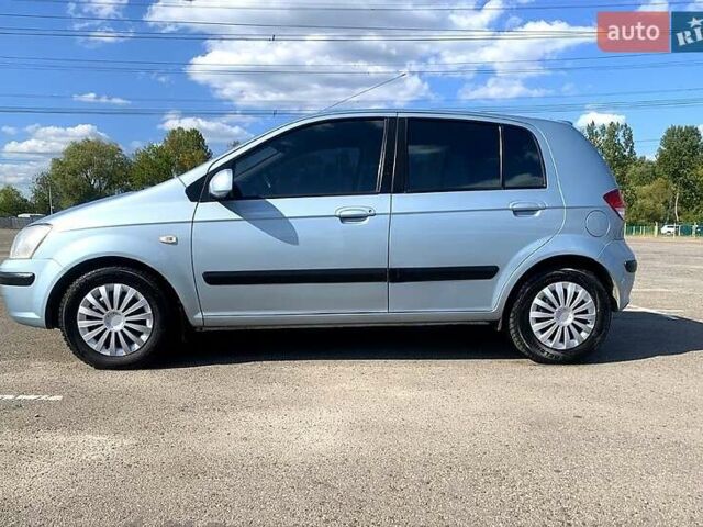 Сірий Хендай Гетц, об'ємом двигуна 1.3 л та пробігом 175 тис. км за 4500 $, фото 7 на Automoto.ua