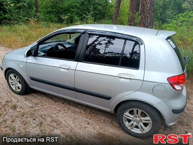 Серый Хендай Гетц, объемом двигателя 1.3 л и пробегом 254 тыс. км за 3700 $, фото 6 на Automoto.ua