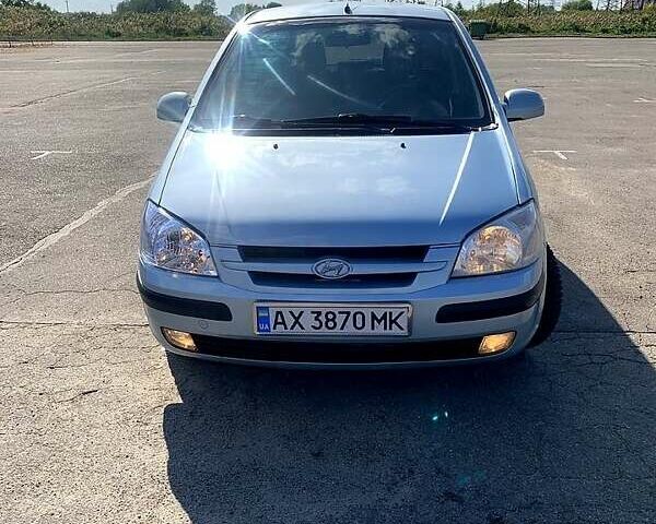 Сірий Хендай Гетц, об'ємом двигуна 1.3 л та пробігом 175 тис. км за 4500 $, фото 4 на Automoto.ua