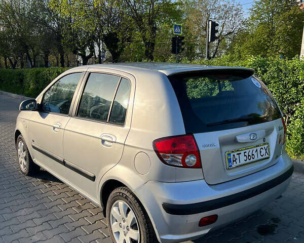 Серый Хендай Гетц, объемом двигателя 1.5 л и пробегом 267 тыс. км за 3500 $, фото 5 на Automoto.ua