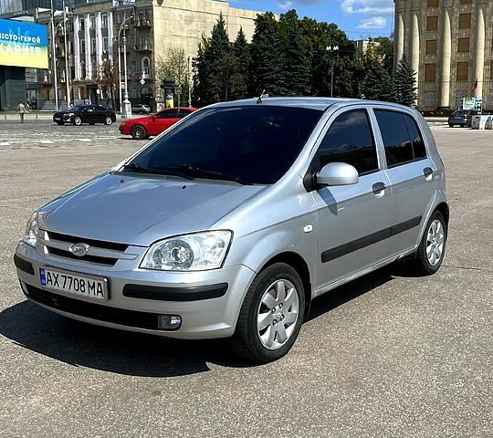 Серый Хендай Гетц, объемом двигателя 1.3 л и пробегом 291 тыс. км за 3500 $, фото 1 на Automoto.ua