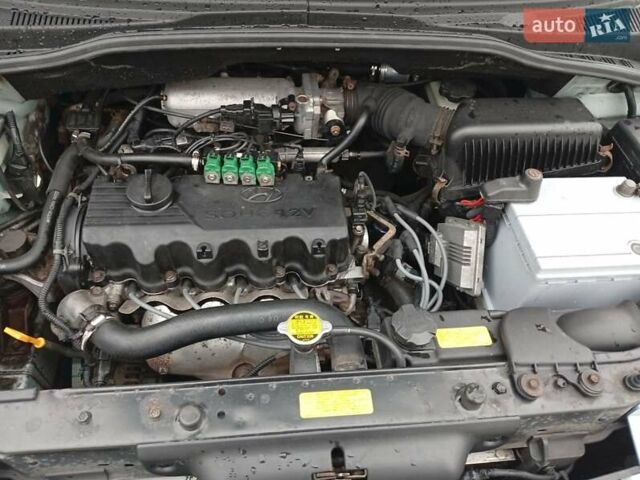 Серый Хендай Гетц, объемом двигателя 1.34 л и пробегом 175 тыс. км за 4499 $, фото 6 на Automoto.ua