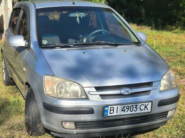Сірий Хендай Гетц, об'ємом двигуна 1.34 л та пробігом 180 тис. км за 4500 $, фото 4 на Automoto.ua