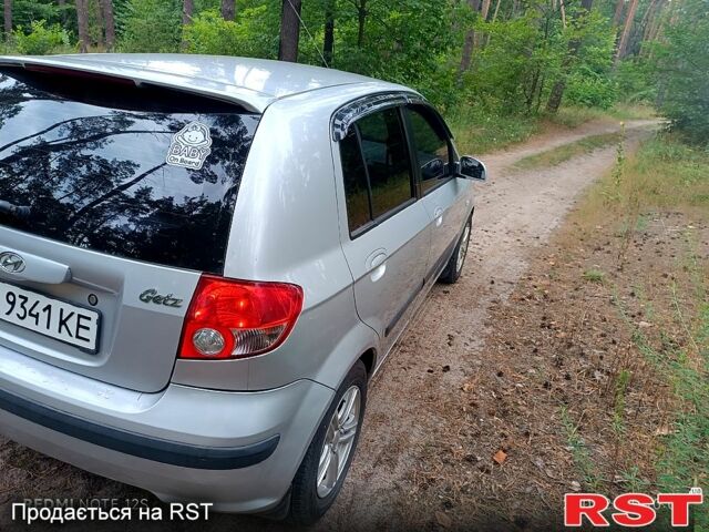 Серый Хендай Гетц, объемом двигателя 1.3 л и пробегом 254 тыс. км за 3700 $, фото 8 на Automoto.ua