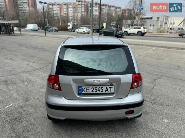 Серый Хендай Гетц, объемом двигателя 1.34 л и пробегом 189 тыс. км за 4450 $, фото 12 на Automoto.ua