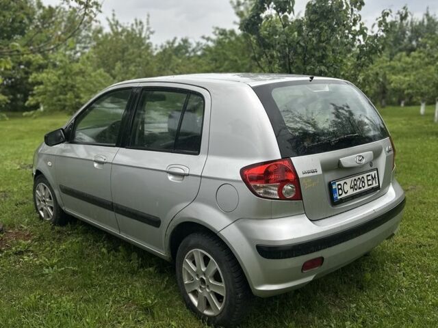 Сірий Хендай Гетц, об'ємом двигуна 1.1 л та пробігом 250 тис. км за 1800 $, фото 4 на Automoto.ua