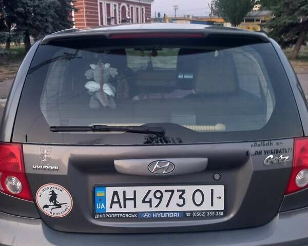 Сірий Хендай Гетц, об'ємом двигуна 1.34 л та пробігом 156 тис. км за 4800 $, фото 1 на Automoto.ua