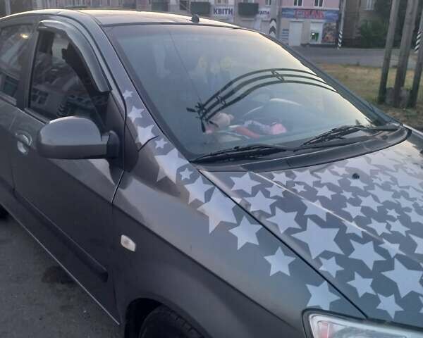 Сірий Хендай Гетц, об'ємом двигуна 1.34 л та пробігом 156 тис. км за 4800 $, фото 4 на Automoto.ua