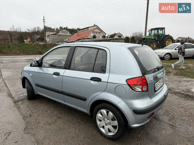 Серый Хендай Гетц, объемом двигателя 1.34 л и пробегом 175 тыс. км за 2500 $, фото 1 на Automoto.ua