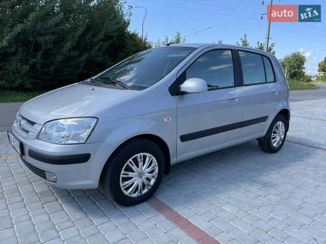 Серый Хендай Гетц, объемом двигателя 1.4 л и пробегом 168 тыс. км за 5400 $, фото 1 на Automoto.ua