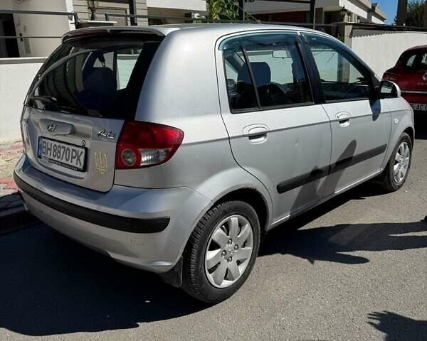 Сірий Хендай Гетц, об'ємом двигуна 1.3 л та пробігом 150 тис. км за 3999 $, фото 1 на Automoto.ua