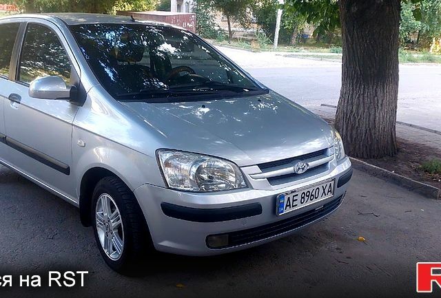 Сірий Хендай Гетц, об'ємом двигуна 1.4 л та пробігом 170 тис. км за 5200 $, фото 4 на Automoto.ua