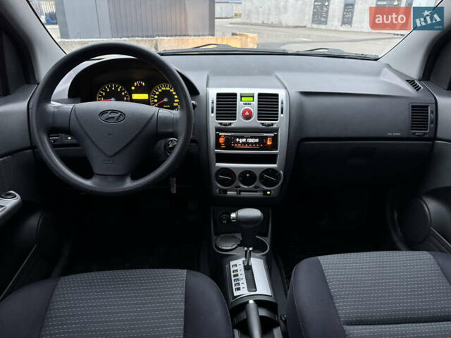 Серый Хендай Гетц, объемом двигателя 1.4 л и пробегом 189 тыс. км за 5200 $, фото 19 на Automoto.ua