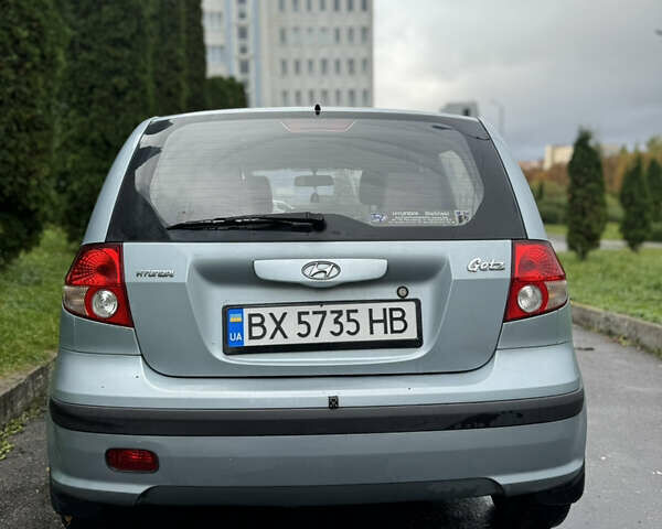 Сірий Хендай Гетц, об'ємом двигуна 1.34 л та пробігом 171 тис. км за 2500 $, фото 4 на Automoto.ua