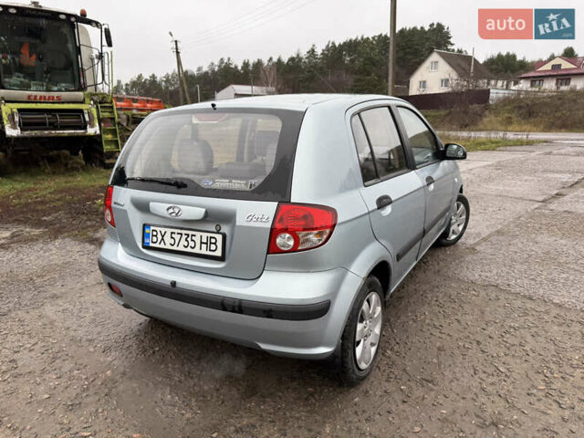 Серый Хендай Гетц, объемом двигателя 1.34 л и пробегом 175 тыс. км за 2500 $, фото 5 на Automoto.ua