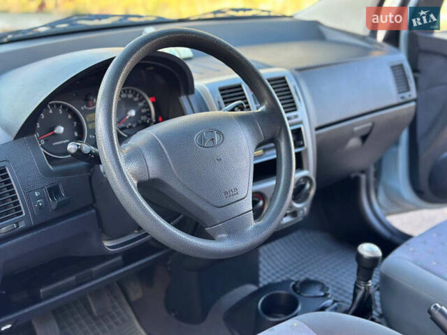 Сірий Хендай Гетц, об'ємом двигуна 1.3 л та пробігом 33 тис. км за 5400 $, фото 12 на Automoto.ua