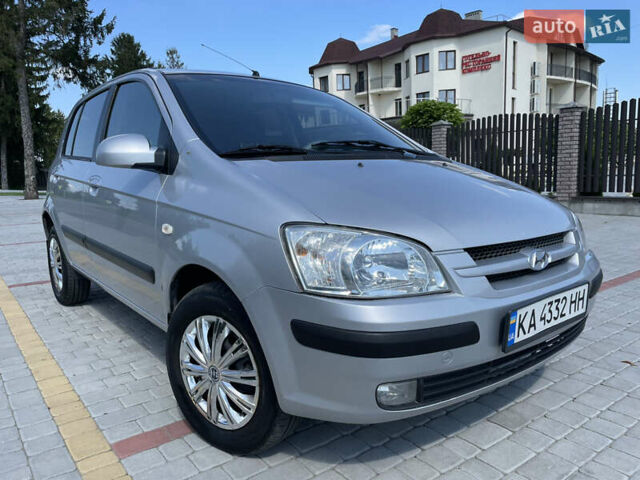Серый Хендай Гетц, объемом двигателя 1.4 л и пробегом 168 тыс. км за 5400 $, фото 13 на Automoto.ua
