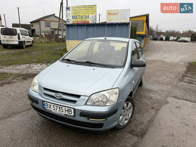 Серый Хендай Гетц, объемом двигателя 1.34 л и пробегом 175 тыс. км за 2500 $, фото 3 на Automoto.ua