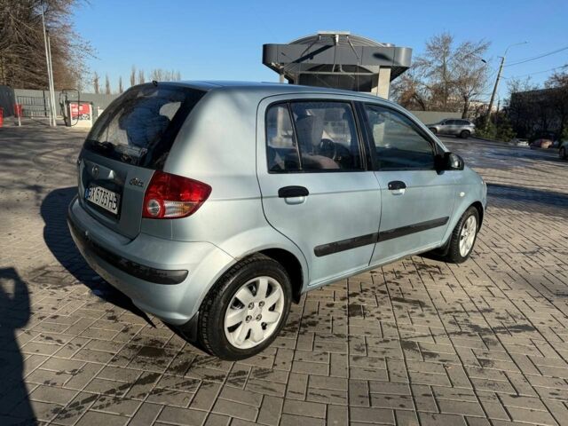 Сірий Хендай Гетц, об'ємом двигуна 1.3 л та пробігом 172 тис. км за 2500 $, фото 4 на Automoto.ua