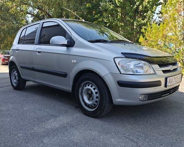 Сірий Хендай Гетц, об'ємом двигуна 1.34 л та пробігом 217 тис. км за 4500 $, фото 8 на Automoto.ua