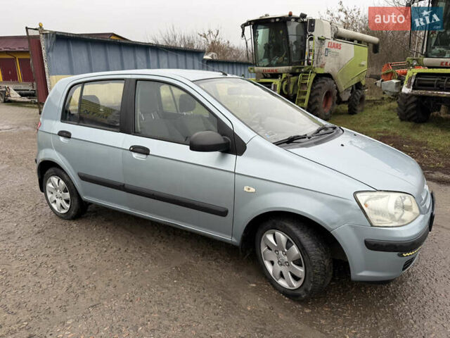 Серый Хендай Гетц, объемом двигателя 1.34 л и пробегом 175 тыс. км за 2500 $, фото 7 на Automoto.ua