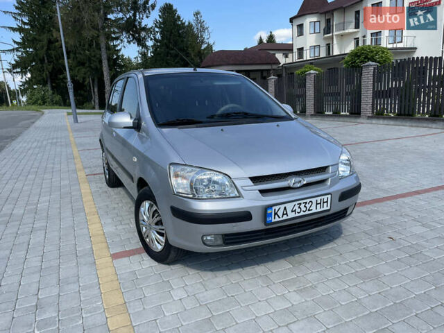 Серый Хендай Гетц, объемом двигателя 1.4 л и пробегом 168 тыс. км за 5400 $, фото 14 на Automoto.ua